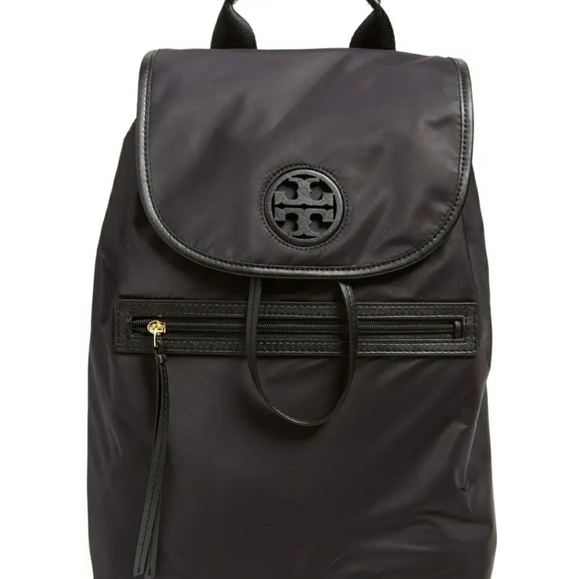 Tory Burch Handbags - Tory burch nylon black backpack
